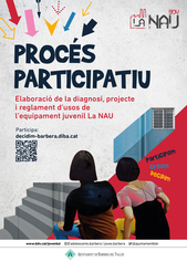 Cartel proceso participativo La NAU